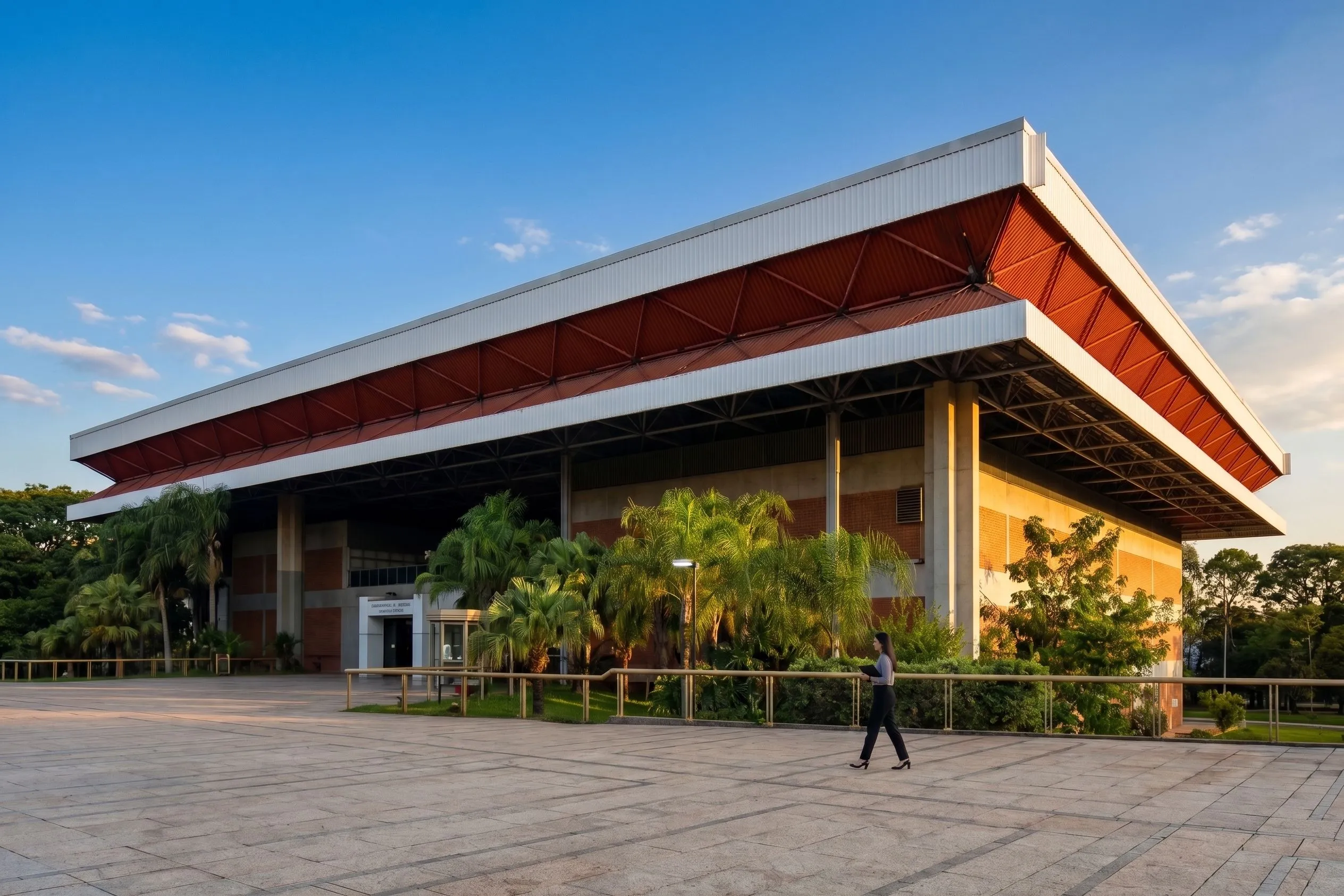 Centro de Eventos do Pantanal em Cuiabá, sede das feiras de 2027